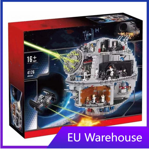 (Ship from European warehouse) 4126PCS Force Waken UCS Death Star Compatible (King Brand High Quality Version)