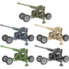 World War II Soldier Military Anti-aircraft Gun Mech Cannon