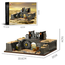 1739pcs Xbert 66145 Underground Shelter [With Lighting Kit]