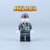HTL149-151 Ceremonial Attire of the King of Italy; Mussolini’s Service Uniform Minifigures