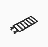 6020 7x3 Single Side Trapezoidal Fence with Clamps 10pcs