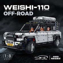 5268pcs GULY 10620 Land Rover Defender 1：8  (Electroplating Limited Edition)