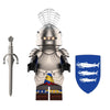 YL003-004 Medieval Holy Roman Burgundian Noble Knights Minifigures