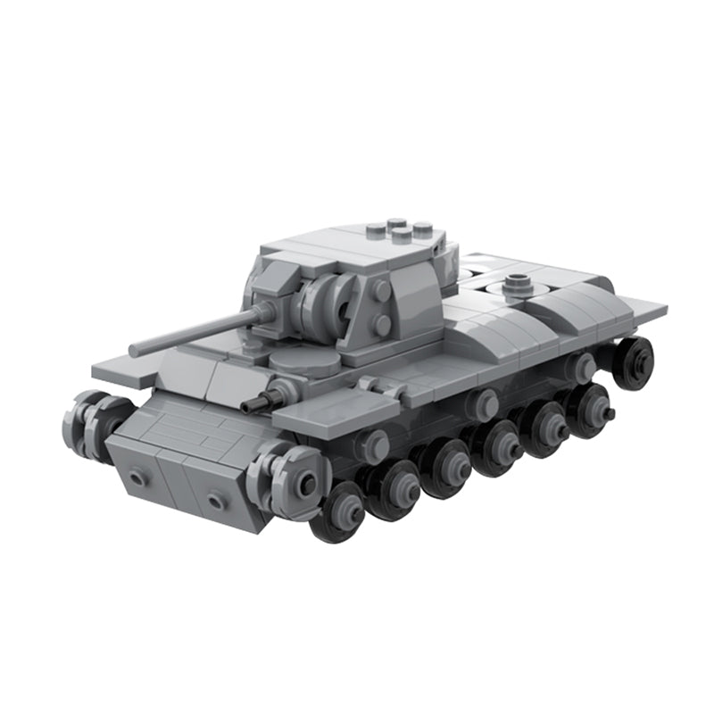 (Gobricks version)MOC-141990 LEGO WW2 KV-1 Soviet Heavy Tank