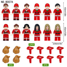 M8007A M8007 Christmas Minifigures
