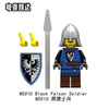 N501U-504U Medieval Castle Knight Series Minifigures