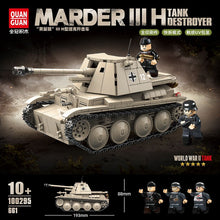 661 pcs QUANGUAN 100295 Marder III H Tank Destroyer