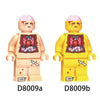 D8009A D8009B dissection person minifigure