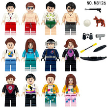 M8126 Beach vacation and leisure tourism Minifigures