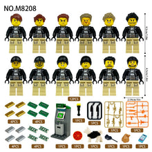 M8208 ATM Scandal Gangster Minifigures