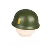 WWII US Army Officer Soldier Minifigure Helmet Weapon 5PCS