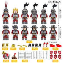 M8226 Medieval Griffin Legion Minifigures