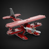(Gobricks version) 620pcs MOC Acrobatic seaplane