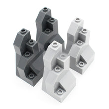 5pcs Rockery Rock Stone Mountain Corner Building