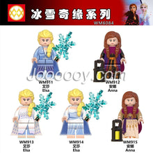 WM6084 Ice and Snow Princess minifigures