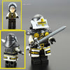 S128 S129 Medieval Castle Gothic Knights Minifigures