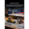 680PCS Amazing 10010 Forklift & Loader Set