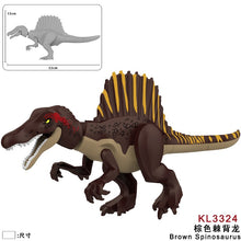 KL3324-3330 Dinosaur Spinosaurus Minifigures