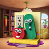 (Gobricks version) 320pcs MOC-222266 VeggieTales Bob & Larry