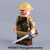 MTZ047-MTZ050 Scottish cavalry in World War I Minifigures