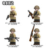 N711-714 Italian infantry Minifigures