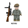 N209U-212U Modern U.S. Military Camouflage Minifigures