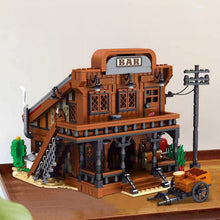 1834pcs XJD JD108 Cowboy City Bar