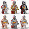 D8005A-F Human Anatomy Series Minifigures