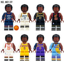 M8139 M8090 M1610 M8070 James Basketball Sports Minifigures
