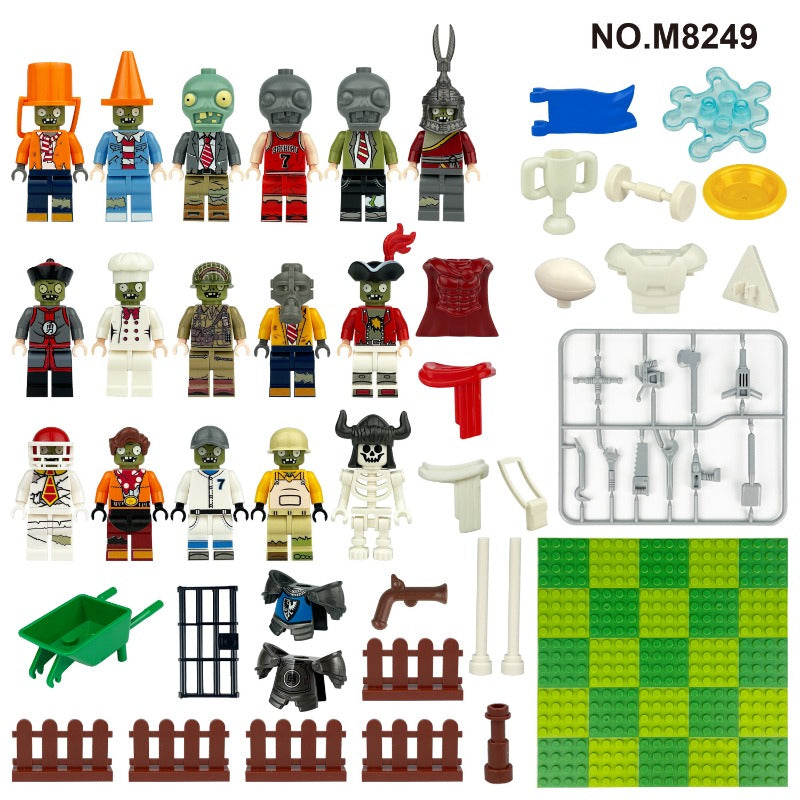 M8249 Plants vs. Zombies Minifigures – Joy Bricks
