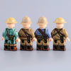 MTZ047-MTZ050 Scottish cavalry in World War I Minifigures