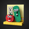 (Gobricks version) 320pcs MOC-222266 VeggieTales Bob & Larry