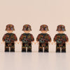 MTZ015-018 WWII Autumn Camouflage German Soldier Minifigures