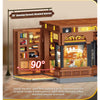 1904pcs XJD JD131 The Corner Coffee Shop