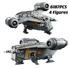 (Ship from US warehouse)6187PCS The Razor Crest 75331