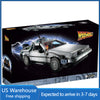 (Ship from US warehouse) 1872pcs DeLorean DMC-12 Back to the Future Time Machine