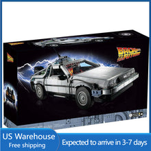 (Ship from US warehouse) 1872pcs DeLorean DMC-12 Back to the Future Time Machine