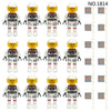 M8062 M8024 M1814 Astronaut Space Design Minifigures