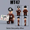 MT44-47 World War II Naval Armored Soldier Minifigures