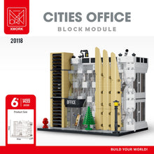 1499 pcs XMORK 20118 Cities Office