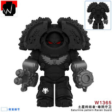 W1365-1372 Warhammer Saturn Terminator Extreme Warrior Minifigures