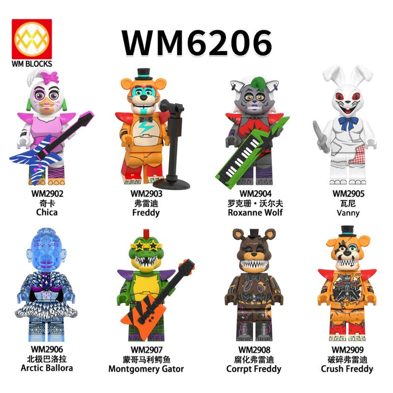 ユニベアシティ ファウルフェロー ボンゴレ WM6206 Five Nights at Freddy's series Minifigures – Joy Bricks