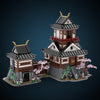 (Gobricks version) 2840pcs MOC Japanese Samurai Castle