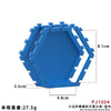 PJ1001-1008 hexagonal honeycomb building block display stand Minifigures