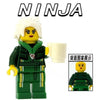 AIP3-1—AIP3-6 Phantom Ninja Casual Wear Series Minifigures