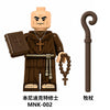 MNK001-002 Medieval Friar Odric Minifigures