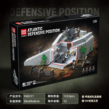 1232pcs QUANGUAN Atlantic Coastal Fortress 1:35