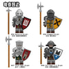 N335-338 Medieval Castle Knight Series Minifigures