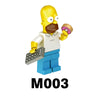 M1001 M1002 Minifigures The Simpsons