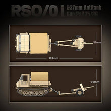 606 PGS QUANGUAN 100250 RSO/01 & 37mm Antitank Gun PaK35/36